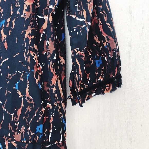 Scotch & Soda Punk Radar Drawstring Pattern Dress - Picture 4 of 6